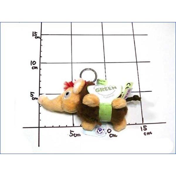 nici NICI ニキ キーリング マスコット ぬいぐるみ キーホルダー・ハネジ ネズミ タイソン 0428-80 - 画像 (4)