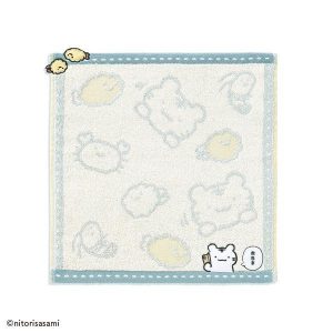 ホワイトタイガーとブラックタイガー カニ爪フライとえびフライ タオルハンカチ ギフト プレゼント お祝い 贈り物 タオル美術館 公式 記念品 ハロウィン