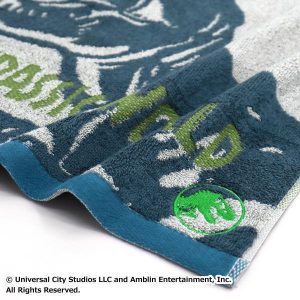 JURASSIC WORLD ジュラシック ループ付ウォッシュタオル ギフト プレゼント お祝い 贈り物 タオル美術館 公式 記念品 ハロウィン