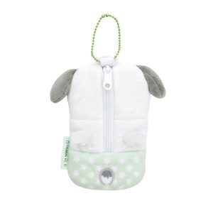 サンリオ【ポチャッコ】ぬいぐるみミニポーチ　タテ13.5cm×ヨコ11.5cm×厚み2cm