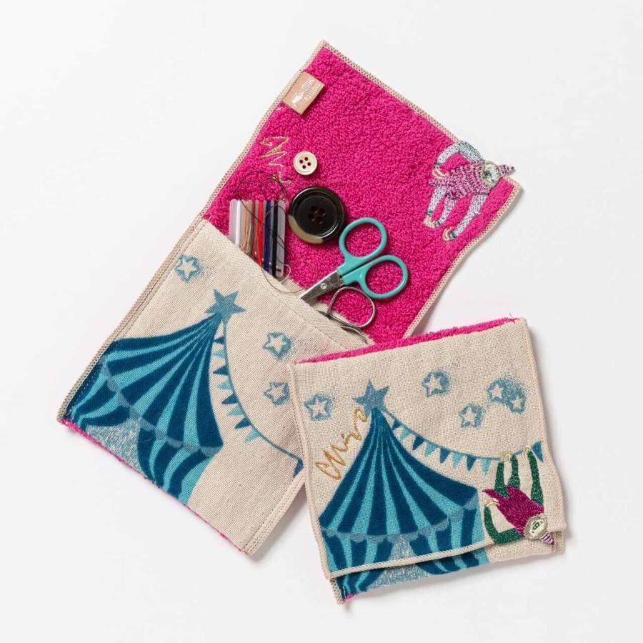 moritaMiW 森田miW ハンカチ ポーチハンカチ ハンカチタオルサイズ 12cm×22cm morita miw (モリタミウ) ギフト メンズ レディース おしゃれ かわいい - 画像 (4)