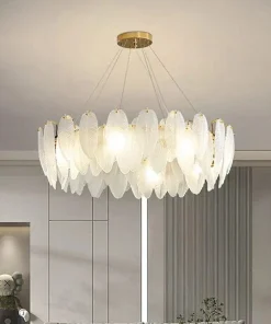 Lustre Design en Verre Moderne