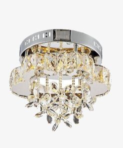 Alternative view of Plafonnier LED Cristal Fleur